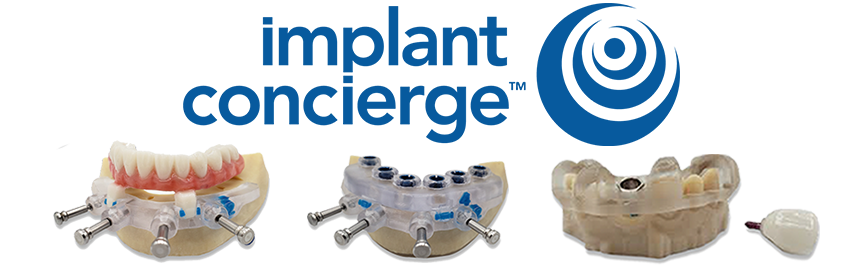 Implant Concierge Logo and Surgical Guides