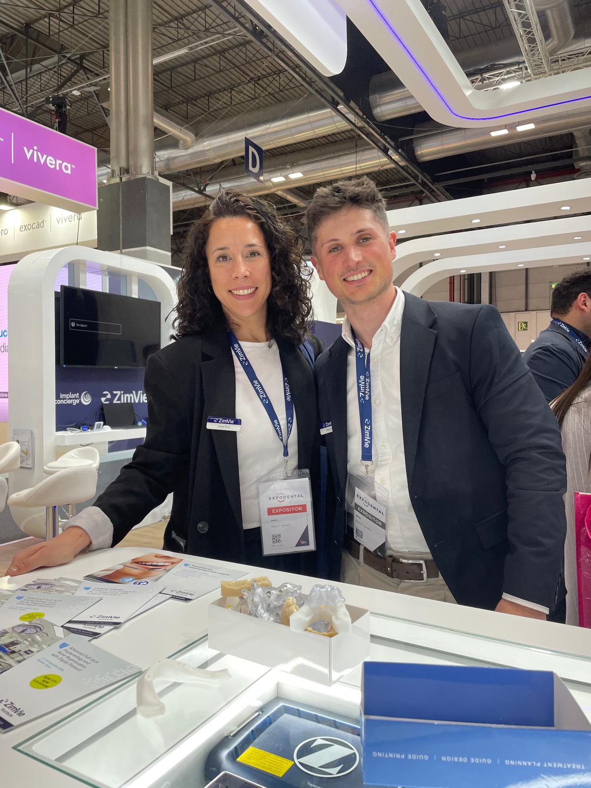 ZimVie Team Showcasing Dental Solutions at Expodental 2026