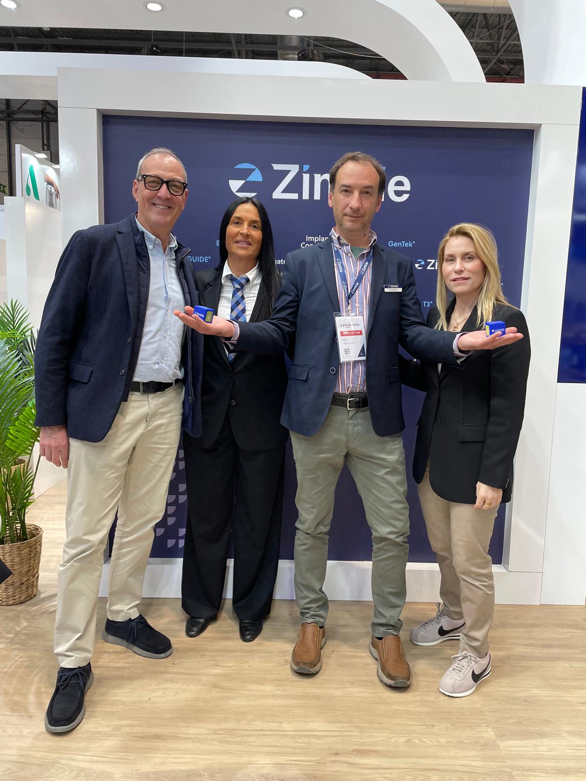 ZimVie Leadership and Team at Expodental 2026 Madrid