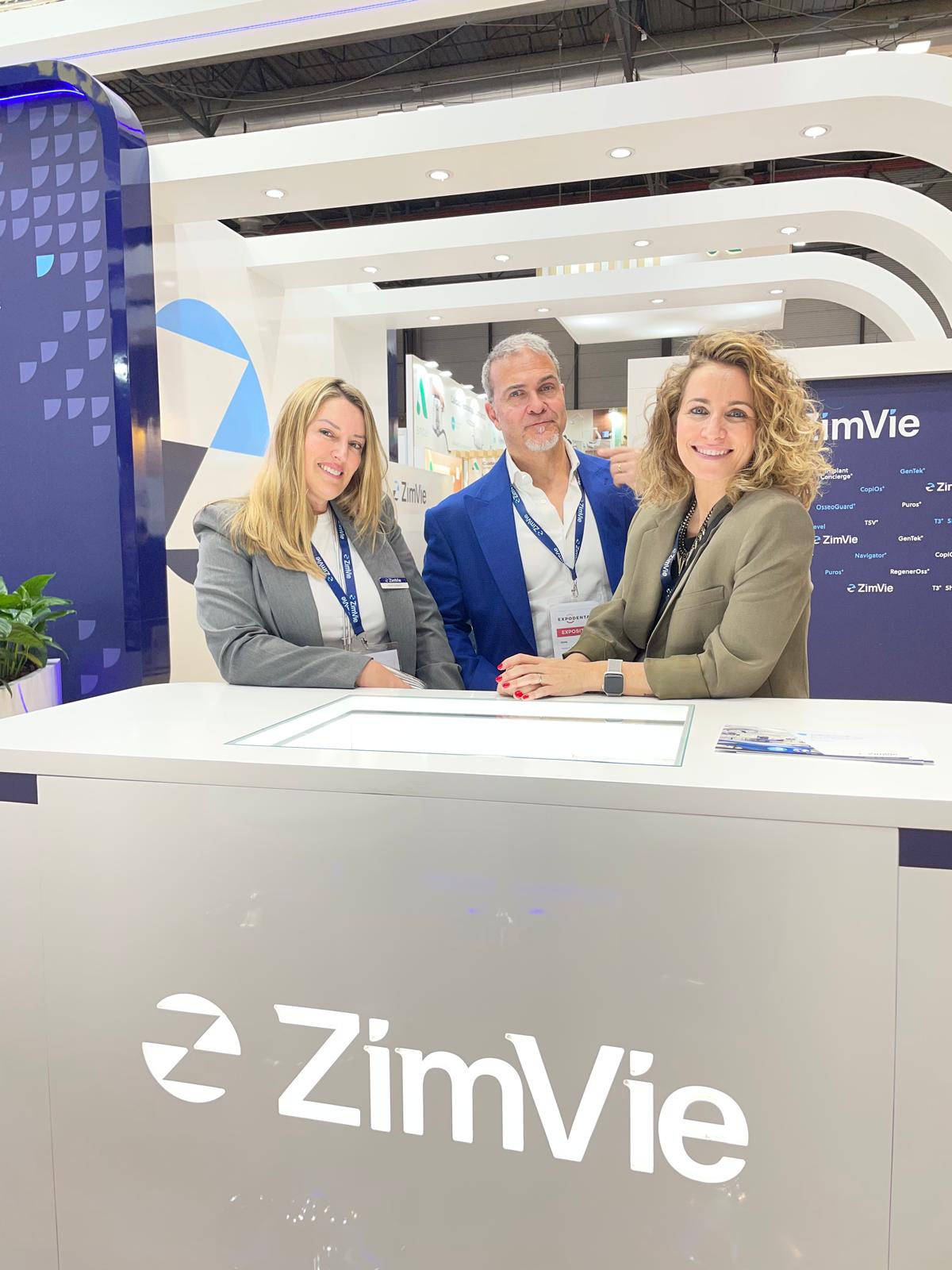 ZimVie Team Engagement at Expodental 2026 Dental Innovation Booth