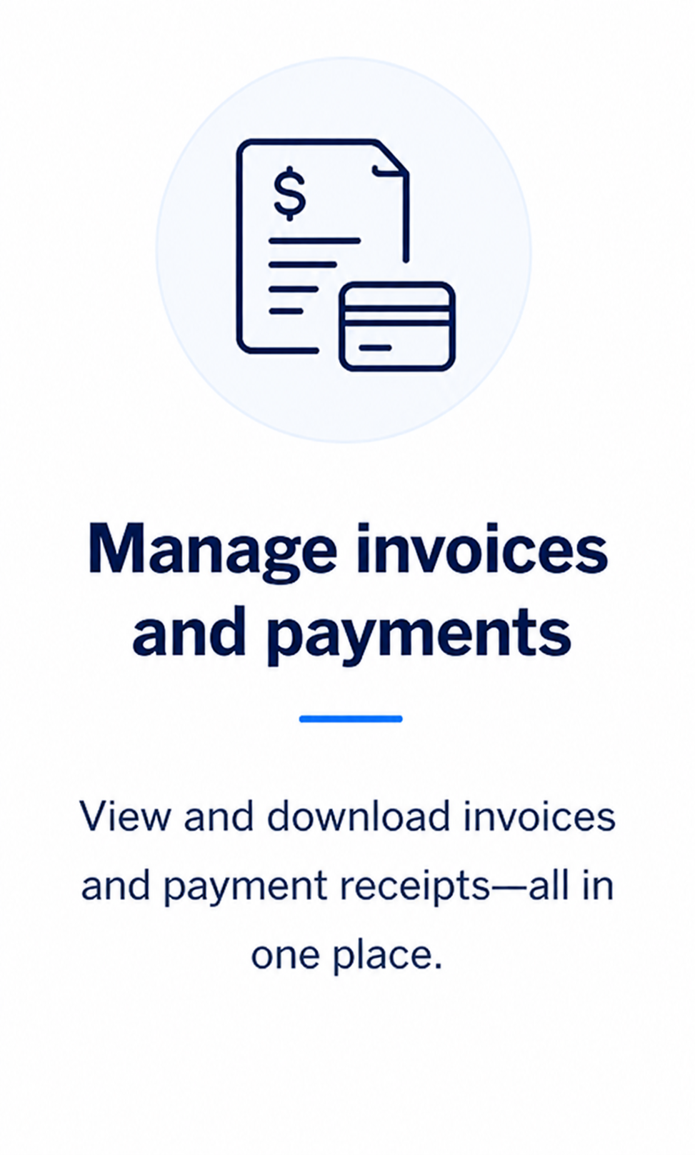 View and pay invoices, access credit memos, and manage secure payments online.
