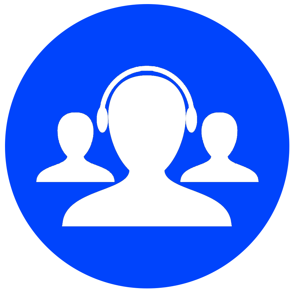Azure Customer Service Icon