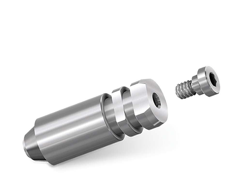 All our Multi-Unit Abutments include a carrier allowing  you to easily place and position the abutment.